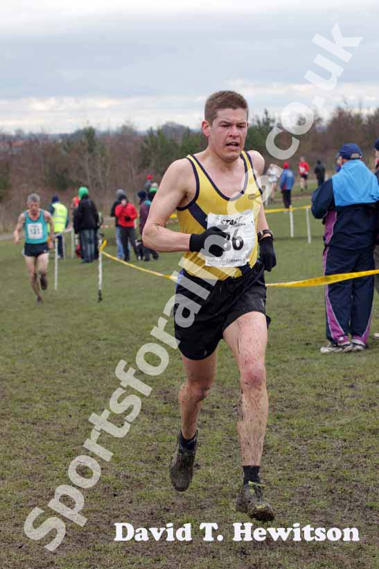 Colin Robson (Jarrow) 40-44 BMAF Cross Country, Herrington, Sunderland.